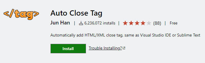 Auto-Close-Tag